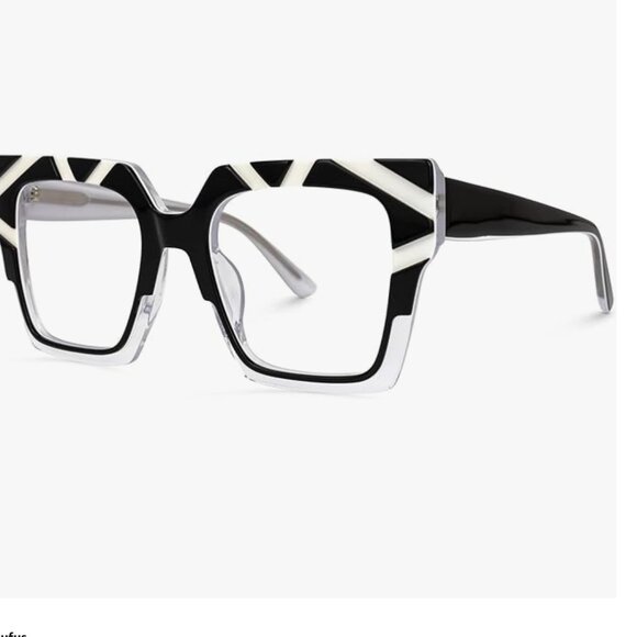 Oversize Square Frame Light Blocking Glasses - Picture 2 of 5